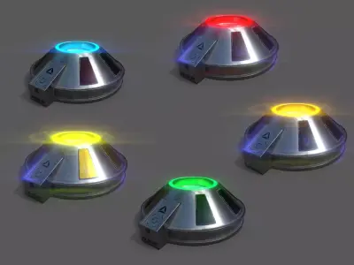 Gravity device Texture Pack 3D Model Collection