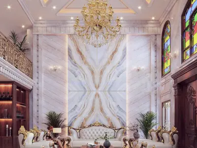 Interior - Full model - Vray for sketchup 3D Model Collection