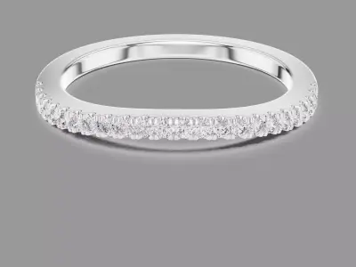 Eternity Band ring  3D print model