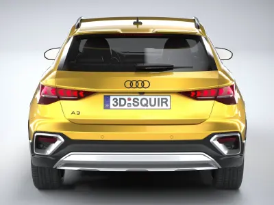 Audi A3 Allstreet 2025 3D model