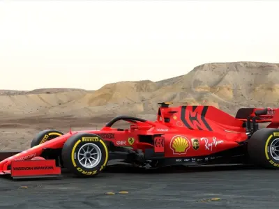 F1 Ferrari SF1000 Season 2020 3D model