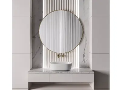 Luxury Bathroom 61 3D model