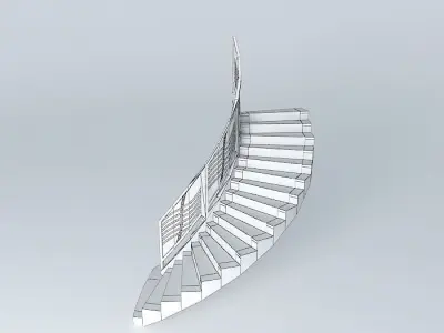 Woodland Hills Staircase Free 3D model