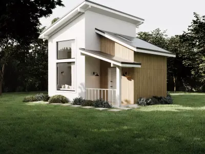 Cabin House by FGM 3D model