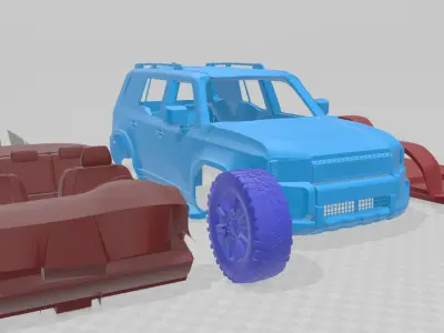 Toyota Land Cruiser 250 First Edition 2024 - Printable Model 3D print model