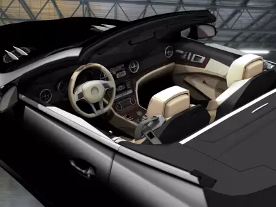  Mercedes-Benz SL-Class 3D model