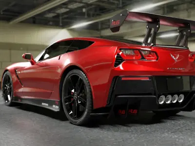 Chevrollet Corvette 3D model