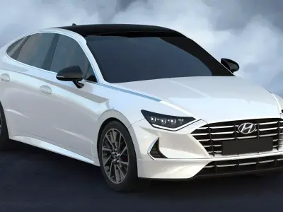 2020 Hyundai Sonata 3D model