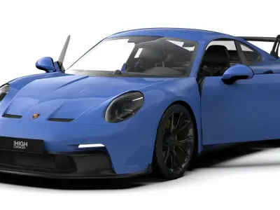 Porsche 911 GT3 2022 3D model
