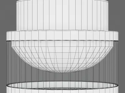 07225x Maturo Lightstar Recessed decorative spot lamp 3D model