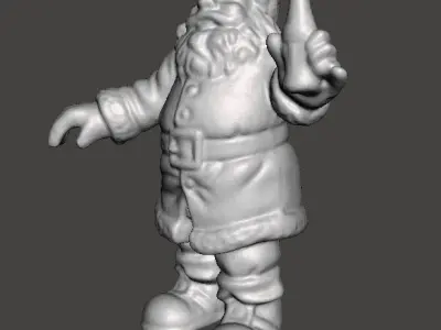 SANTA CLAUS COCA COLA CHRISTMAS VINTAGE FIGURE STATUE ORNAMENT 3D print model