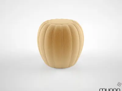 Munna Mellow Ottoman 3D model
