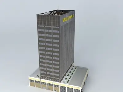 Office Building Free 3D model
