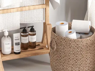 Bathroom Accessories 33 3D model