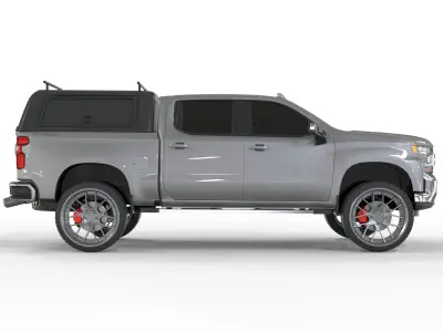 Chevrolet Silverado Camping 2019 3D model
