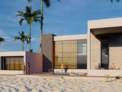 BEACH HOUSE 2 3D model
