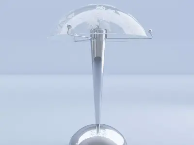 Glass Lamp  3D model