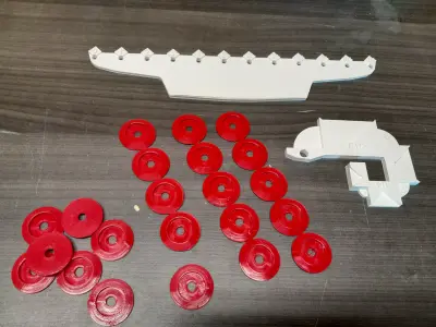 Sheet Metal Body Tools and Washer  3D print model