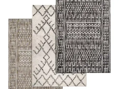 Rug Set 1482 3D model