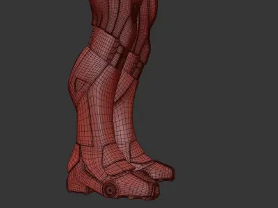 Iron Man Mk7 3D high poly  3D model