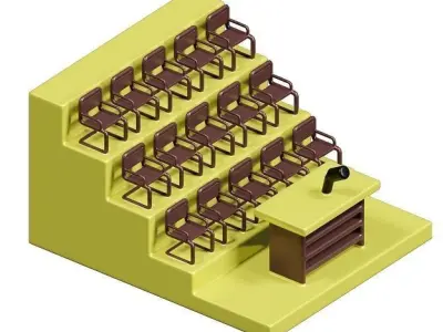 Spectacular Classroom Toy 3D model