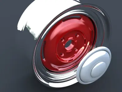 Steelie Rim 3D model