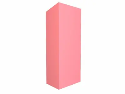 Commercial Lockers Two Row Low-poly 3D model