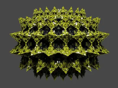 religion kaleidoscope decorative accessories 3D model