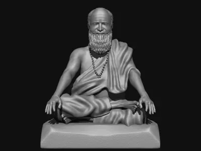 Indian Baba - 3DP Ready 3D print model