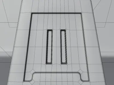 Mr Napkin Holder of Evil - Blender 3D model