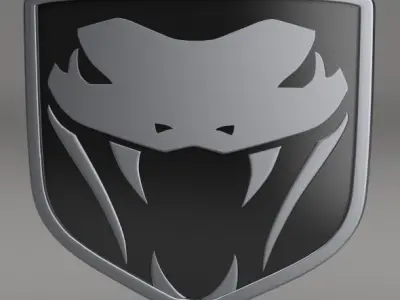 Dodge Viper Fangs 3D model