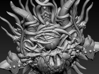 Cross Devil  3D print model