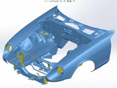 Datsun 240Z 3D Scan 3D print model