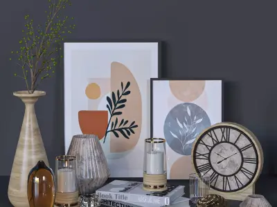 decorative set 54 3D model