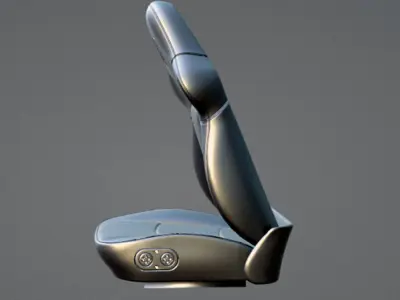 Porsche Seats 993 Turbo 3D print model