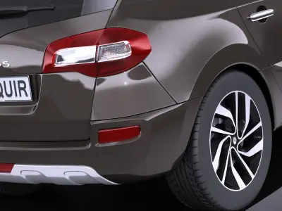 Renault Koleos 2016 VRAY 3D model