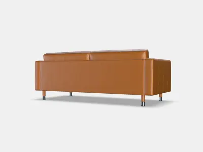 LANDSKRONA 3-seat sofa 7 Low-poly 3D model