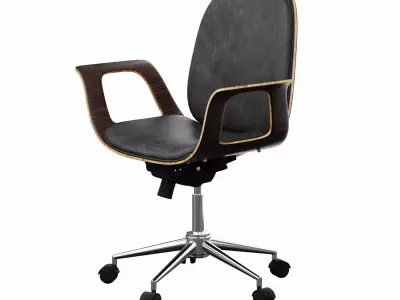 Office chair 02 3D model purchase