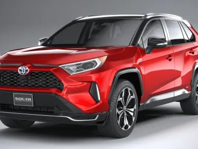 Toyota RAV4 Prime 2021 3D model