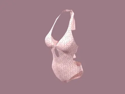 Monokini 3D model
