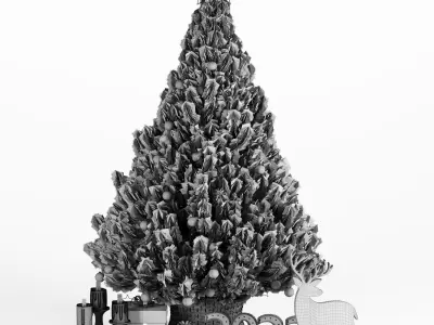 Christmas tree 2022 3D model