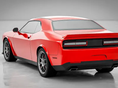 American Muscle Car 3D model