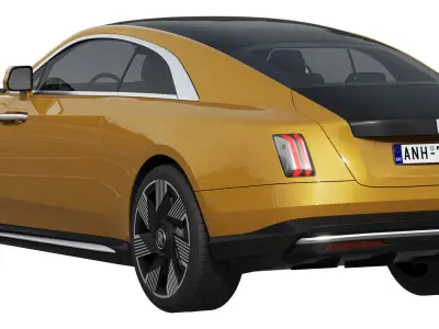 Spectre luxury coupe 3D model