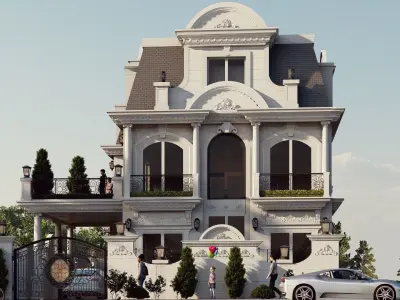 villa classic 3D model