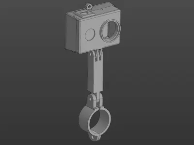 Xiaomi Yi Action Camera case 3D print model