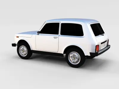 Lada Niva rev 3D model