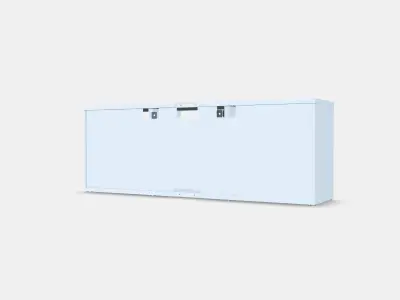 BESTA TV bench 39 3D model