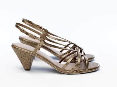 Python Print Sandal 3D model