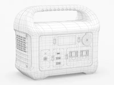 Jackery Portable Power Station Explorer 300 3D model