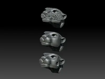 PANTHER BRACELETS 3D print model